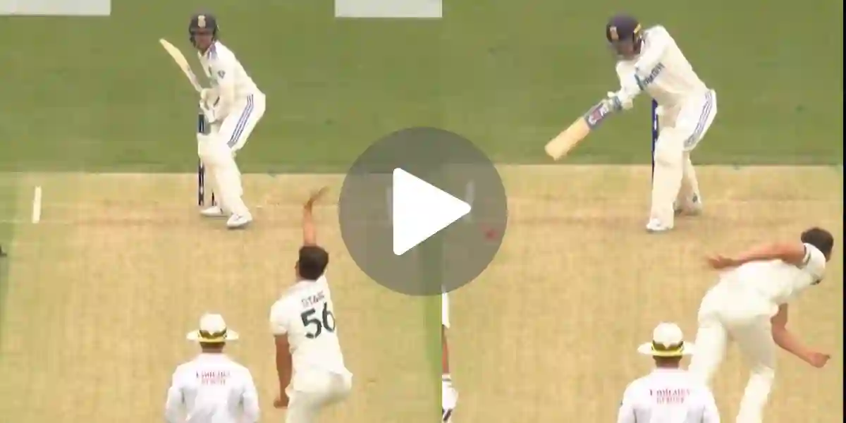 [Watch] Shubman Gill Schools Starc With Series Of Boundaries In IND vs AUS Pink Ball Test